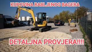 Kupovina rabljenog bagera... kako pregledati stroj? na što treba paziti?