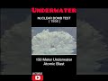 Underwater nuclear bomb test 1958  tsunami bom 