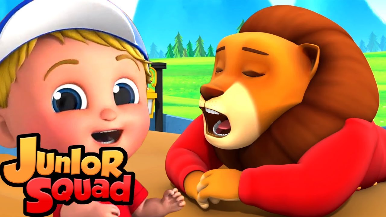 песня зоопарка | песенки для детей | потешки | Junior Squad Russia | мультфильмы