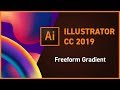 Illustrator CC 2019 new feature - Freeform Gradient