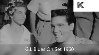 ELVIS RARE FOOTAGE ON SET OF G.I. BLUES