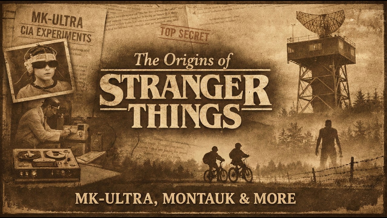 Real History of Stranger Things (It Wasn't Fiction) | MKUltra, Montauk & The 80s Panic