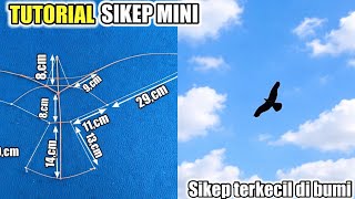TUTORIAL ON MAKING MINI SIKEP KITES USING COCONUT STICKS