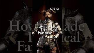 Designing Practical Fantasy Armor in 3D without AI  #armor #art #fantasy #history #zbrush