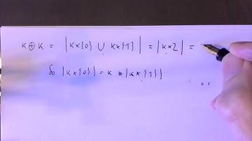 Set Theory Lecture 21 Part 1