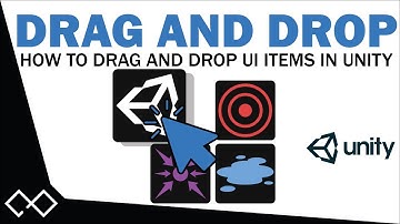 Unity Drag and Drop Tutorial - How To Drag and Drop UI Elements in Unity 5 | Unity 5 UI Tutorial