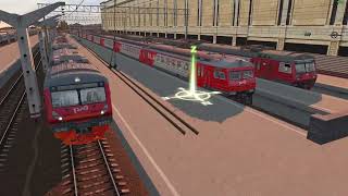 Trainz 2019: ЭД4М-0423, ТЧ-40 Металлострой – Московский вокзал