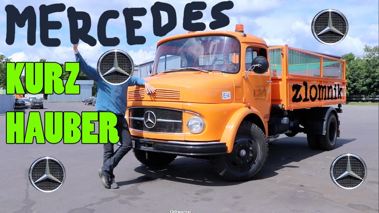 Złomnik: Mercedes kurzhauber - dobra niemiecka mordka