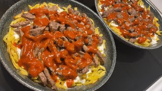 Çökertme Kebabı🍟🥩Herkesin Kolaylıkla Yapabileceği Çökertme Kebabı Tarifi