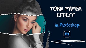 Torn paper effect | photoshop tutorial