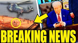 Shaken Trump Posts Iranian Ship Attack As All Hell Breaks Loose
