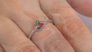 Mothers Day Ring | Custom Family Birthstones | Mothers Rings Gift Jewelry