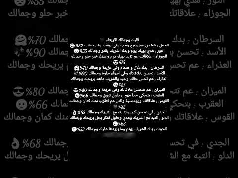 ابراج اليوم 15 يناير 2025