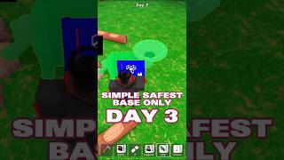 I Build BEST AFK Base only at DAY 3 #99nightintheforest #roblox #99nights #gaming #usa