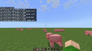Using scoreboard values to set an entity's position (MCBE)