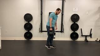 Split Stance One DB/KB Deadlift