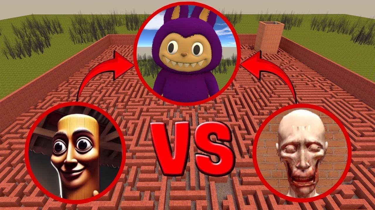 TUNG TUNG SAHUR vs SCP-096 vs LABUBU | Garry’s Mod Epic Battle