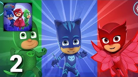 Pj Masks: Moonlight Heroes - Gameplay Walkthrough Part 2 (ios Android)