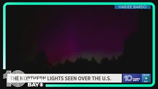 Floridians catch rare glimpse of Northern Lights