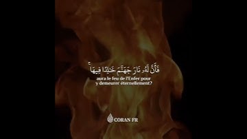 Sourate 9 du coran At tawbah 63 (Le repentir) سورة التوبة