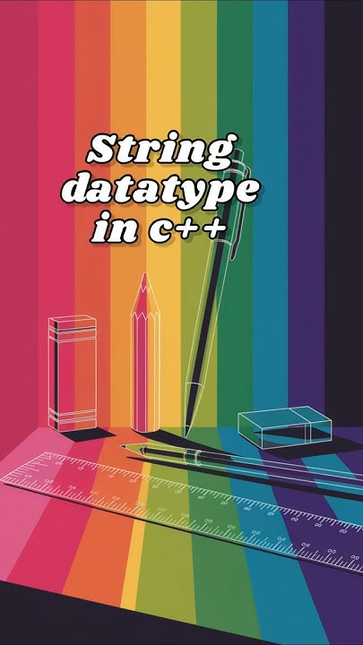 What is String data type in C++ / Cpp | Basics of C++ Programming #cpp ...