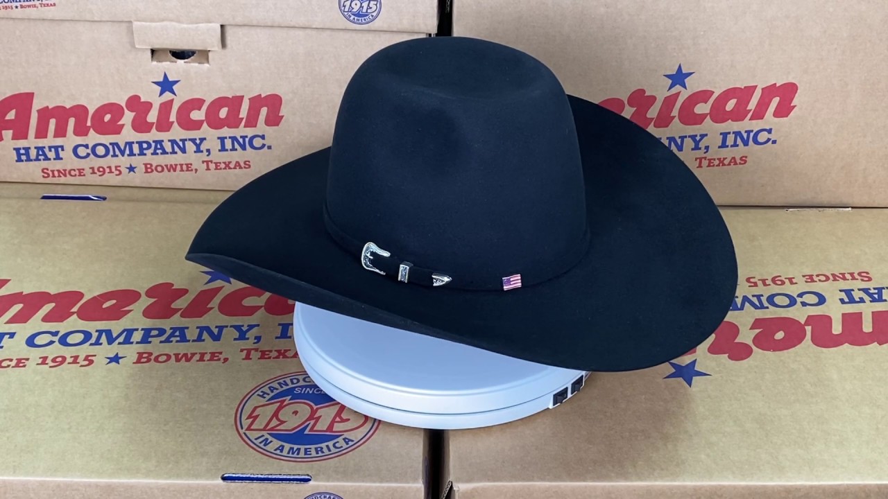 American Hat 10x CHL Black - YouTube