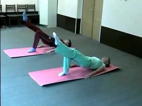 Лечебная гимнастика при сколиозе  Полный комплекс упражнений  Therapeutic exercises for scoliosis