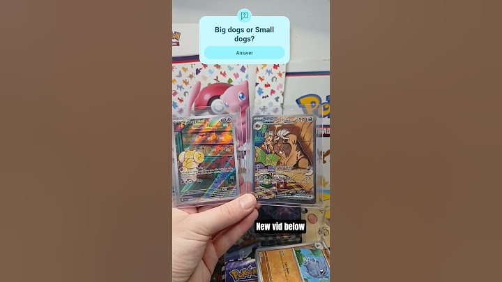 PokePoll! Small or Big dogs 🐕 #dog #pokemontcg #dogs #shorts #pokemon #shorts #meme #memes #cute
