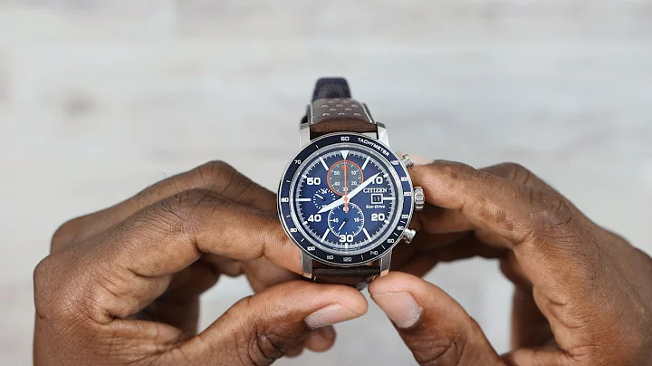 UNBOXING CITIZEN WATCH | Eco-Drive Men's Chronogra...