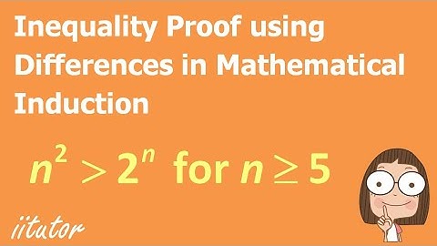 💯 The Inequality Proof using the Difference by Mathematical Induction. Watch this video to find out!