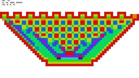 Fractal Images from (41,1) Recursion: Selection in Detail