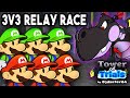 🔴 Paper Mario Tower of Trials 3v3 RELAY RACE 🔴