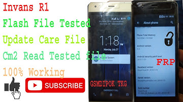 Invens Royal R1 Flash file ১০০% পরিক্ষিত. 6.0 এলসিডি ব্লাক সমাধান  Hang Logo Fix & Dead Recovery