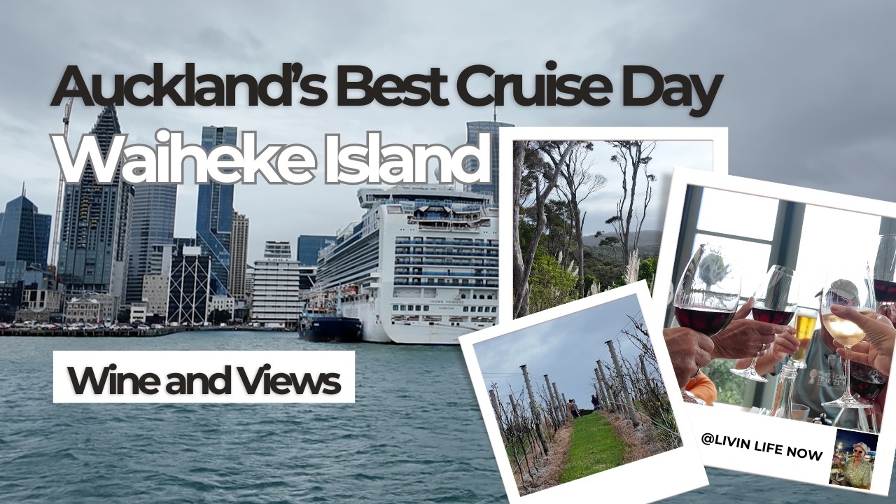 Auckland's Best Cruise Day | Waiheke Island - Wine and Views