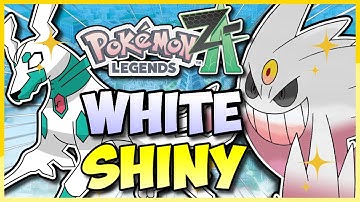 Pokemon Legends ZA But I Can ONLY Use SHINY WHITE Pokemon