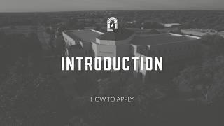 How to Apply - TBC - Introduction