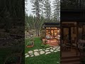 Forest Tiny House Transformation 🌲🏡 | Before to Dream Home in Seconds!#shorts