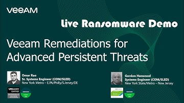 Live Ransomware Demo - Recover with Veeam!