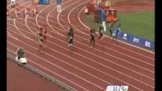 Oscar Pistorius - 100m T44 Final - Beijing Paralympics