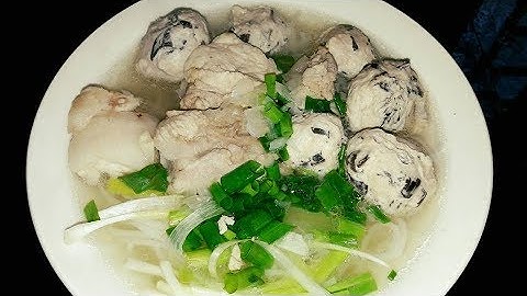 Cách nấu bún mọc tại nhà ngon như ngoài hàng cho bữa sáng!