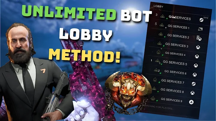 How to get SINGULARITY CAMO in only 1 DAY (BO7 BOT Lobby Guide)