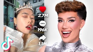 REACTING To VIRAL Makeup TikToks 2023! by James Charles 948,648 views 4 months ago 15 minutes