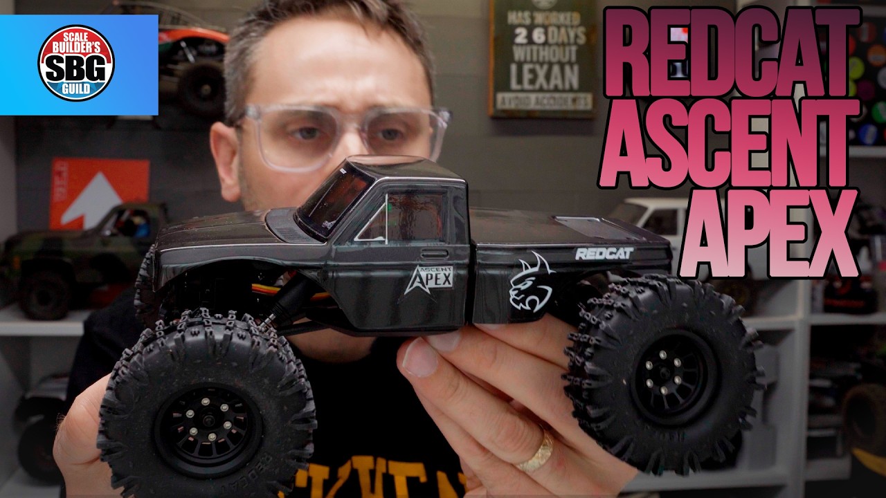This tiny comp crawler is MEGA CAPABLE! - Redcat Ascent18 Apex