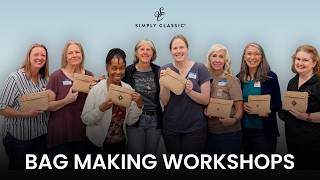 Bag Making Workshops & Events with Simply Classic – Overview for Shops