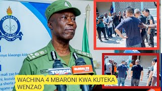 WACHINA WANNE WAKAMATWA KWA TUHUMA.ZA.KUWATEKA WACHINA WENZAO/WALITUMIA GARI YA ALPHARD NA HARRIER