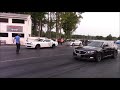 2015 Ford Taurus SHO Vs Dodge Challenger Hellcat Redeye At Milan Dragway In Michigan 