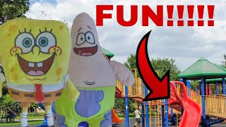 SSP S2 Ep1 Spongebob and Patrick go to the park by SuperSpongebobPlush 79,359 views 1 year ago 1 minute, 14 seconds