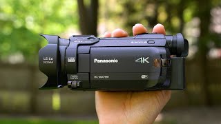 Panasonic 4k Camcorder  Yeah I still use one