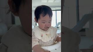 2025년 7월 5일 #10개월아기 김먹기