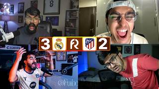 Crying Barcelona And Happy Madrid Fans As Real Madrid destroyed Atlético Madrid 3-2 | Crazy Reaction